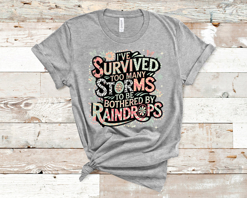 I've survived too many storms color