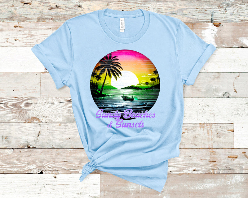 Sandy beaches and sunsets