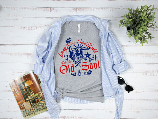 Old Soul Red Blue