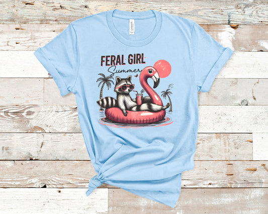 Feral girl summer DTF