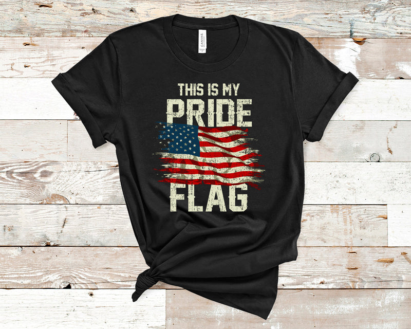 This is my pride flag USA DTF