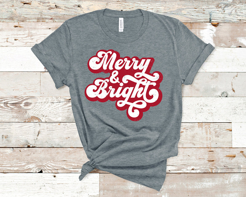 Merry and bright DTF