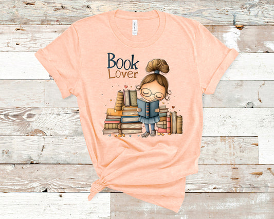 Book lover girl DTF