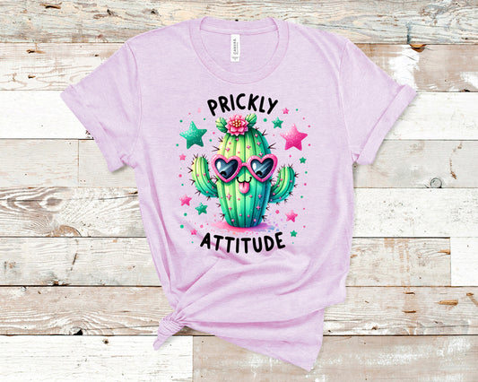 Prickly attitude cactus DTF