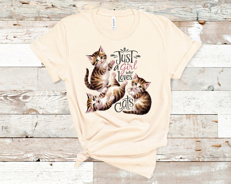 Just a girl who loves cats