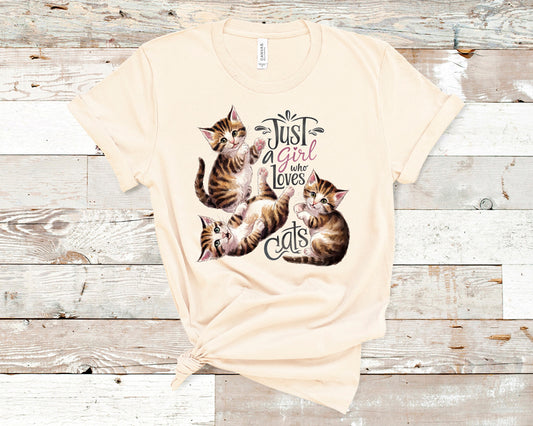 Just a girl who loves cats