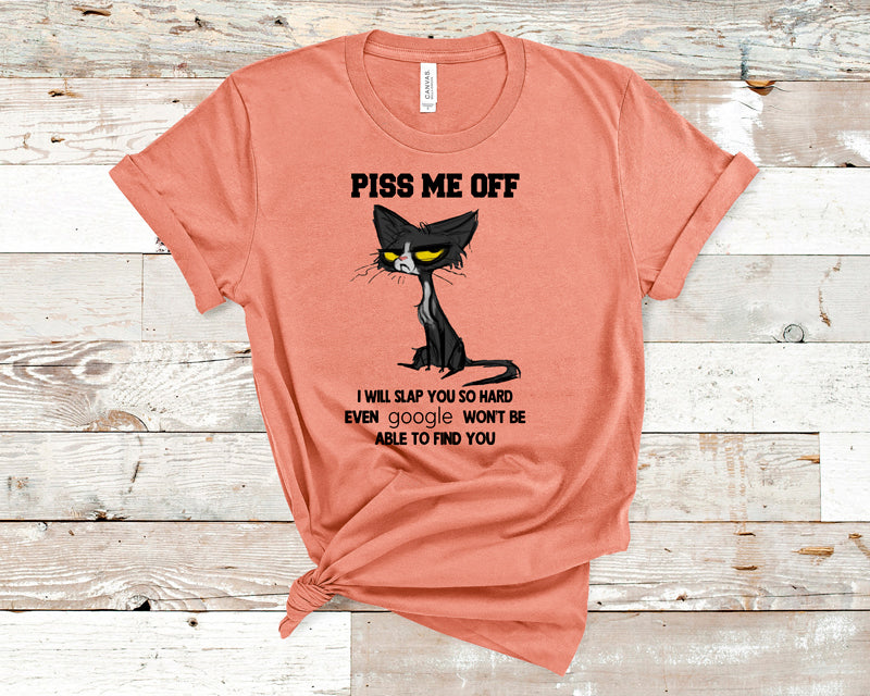 Piss me off cat DTF