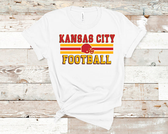 Kansas City football w/helmet