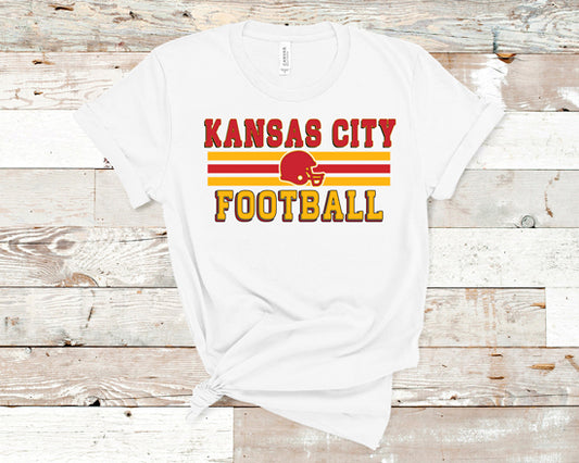 Kansas City football w/helmet