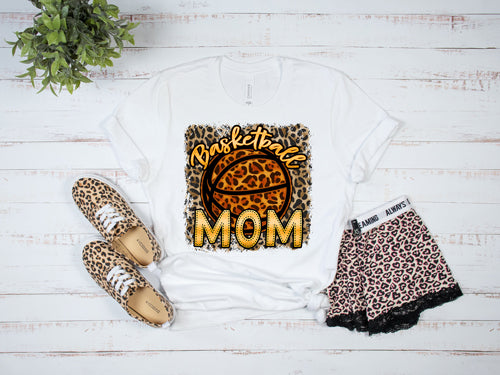 basketball mom leopard