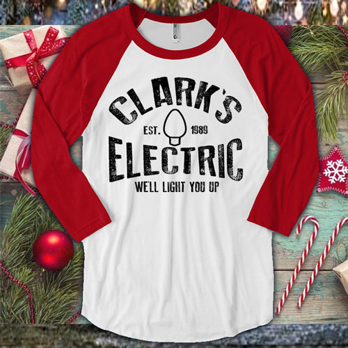 Clark's electric Co we'll light you up DTF