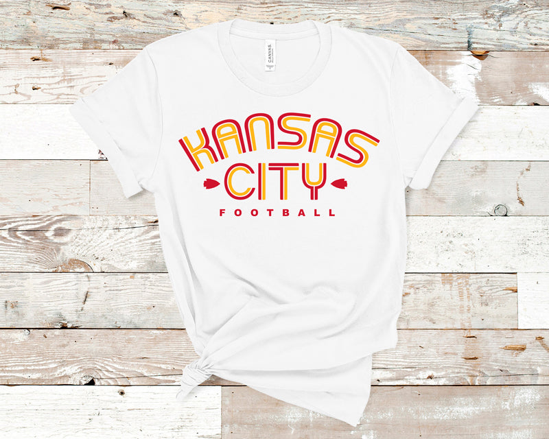 KC Chiefs football red yellow