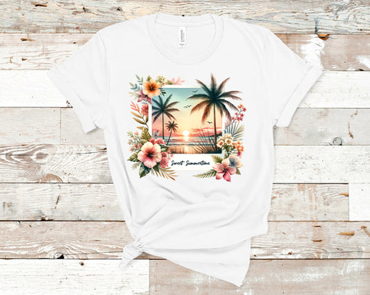 Sweet summertime beach